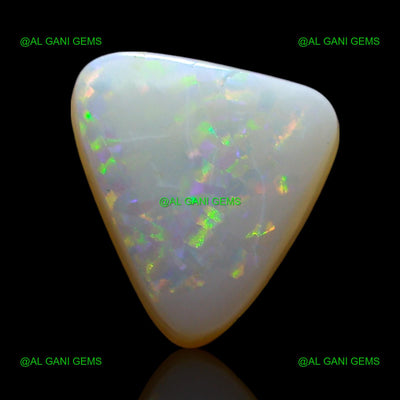 2.00 Cts Natural Doublet Opal Loose Gemstone Trillion Cabochon 10x9x4 mm D-242