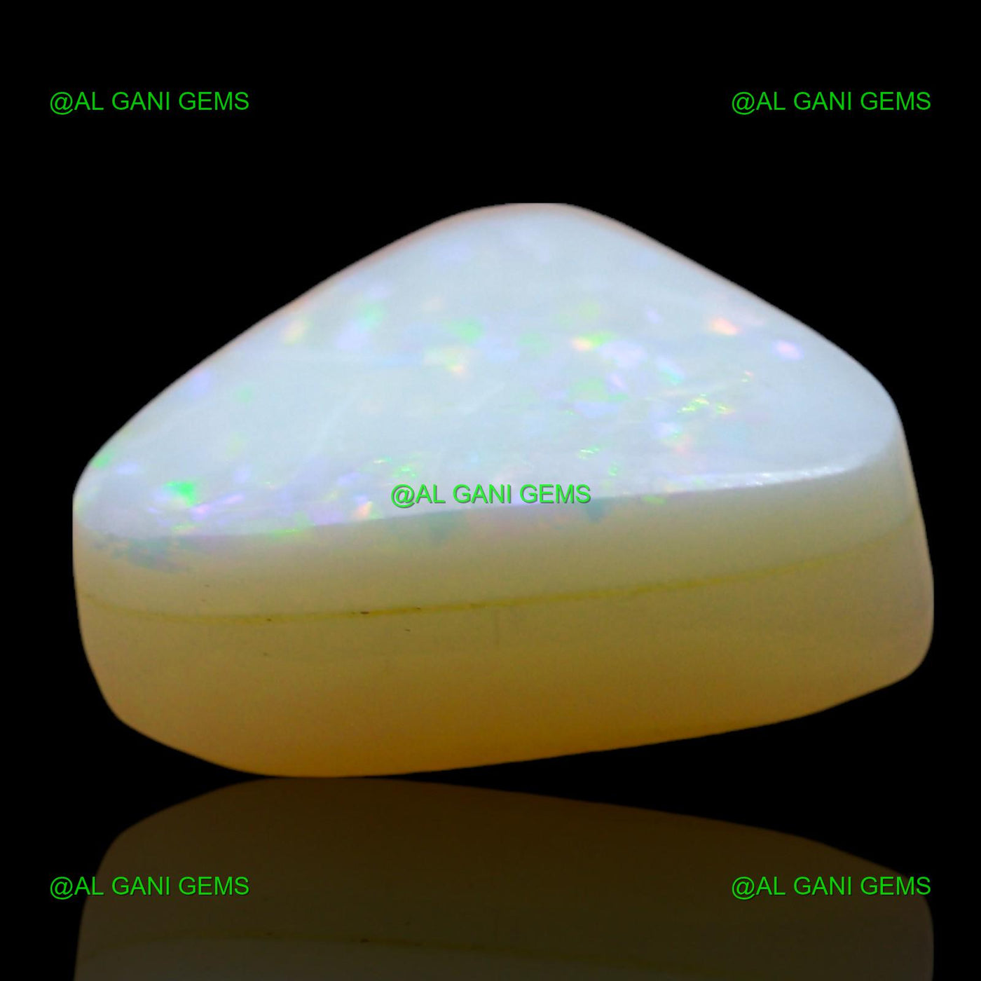 2.00 Cts Natural Doublet Opal Loose Gemstone Trillion Cabochon 10x9x4 mm D-242