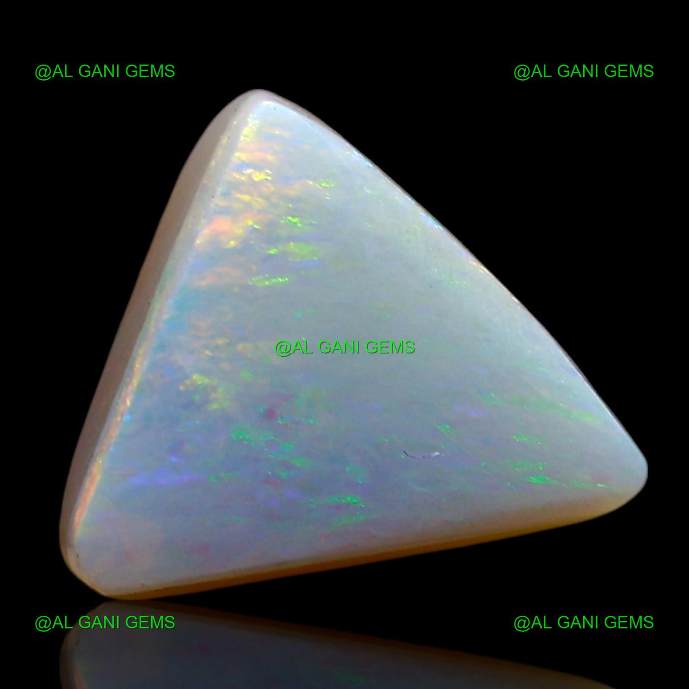 2.00 Cts Natural Doublet Opal Loose Gemstone Trillion Cabochon 10x9x4 mm D-250