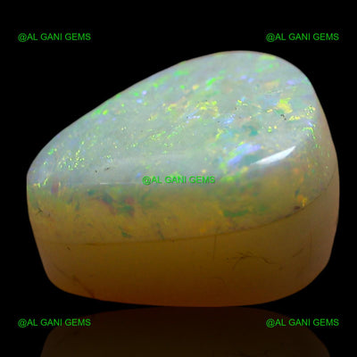 3.00 Cts Natural Doublet Opal Loose Gemstone Pear Cabochon 10x7x6 mm D-252