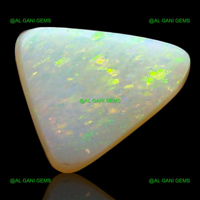 Natural Doublet Opal Gemstone 1.00 Cts Loose Trillion Cabochon 10x8x3 mm D-253