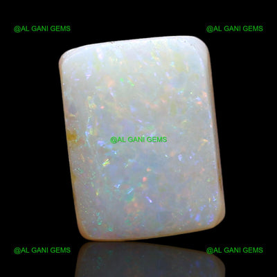 2.00 Cts Doublet Opal Loose Gemstone Square Cabochon Natural 9x7x4 mm D-256