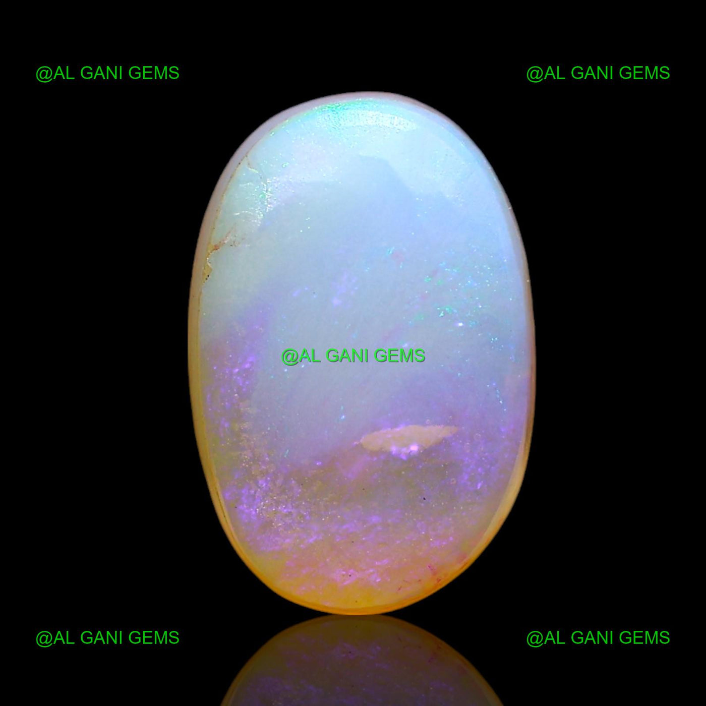 2.00 Cts Natural Doublet Opal Loose Gemstone Oval Cabochon 11x7x4 mm D-257