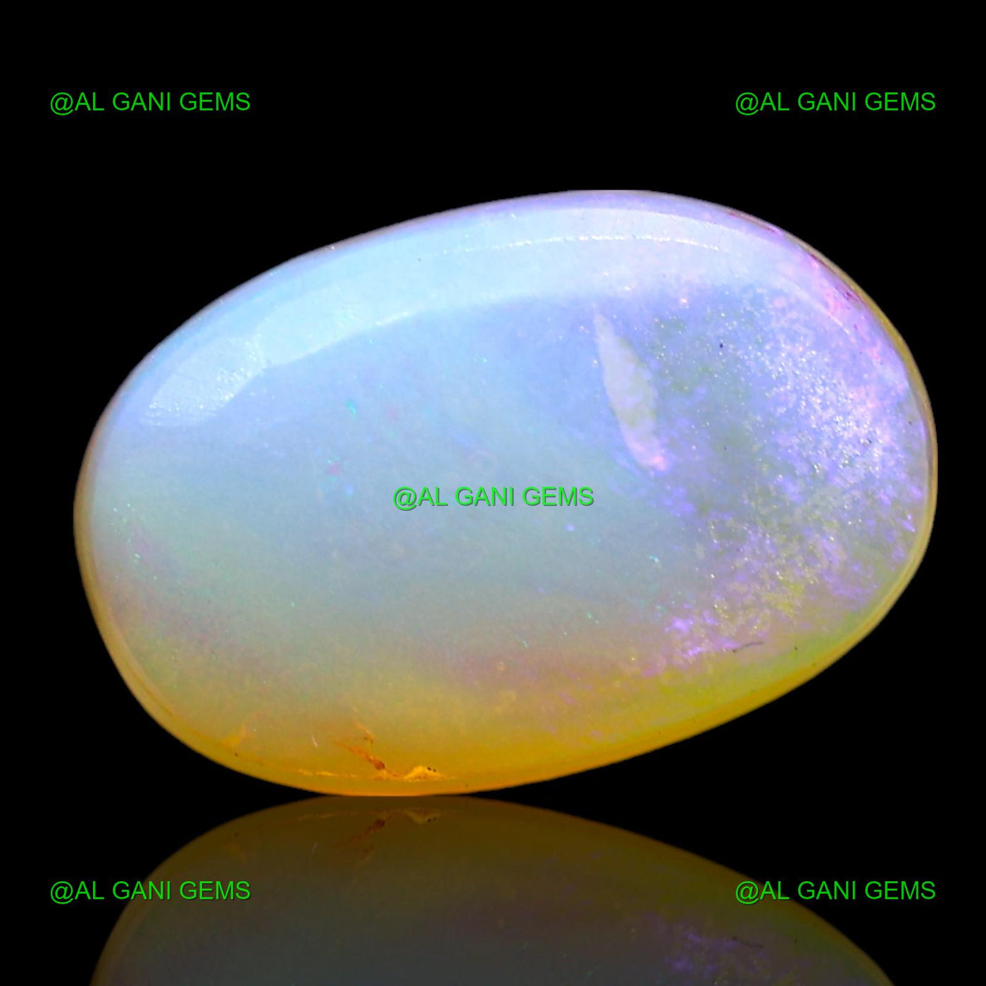 2.00 Cts Natural Doublet Opal Loose Gemstone Oval Cabochon 11x7x4 mm D-257