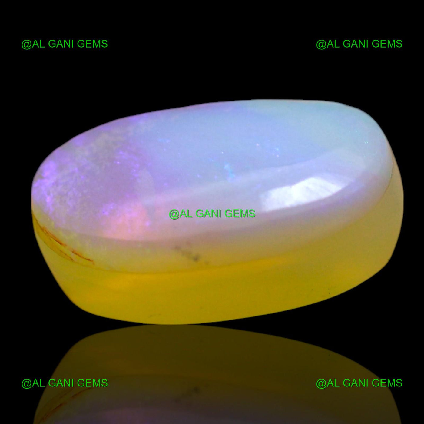 2.00 Cts Natural Doublet Opal Loose Gemstone Oval Cabochon 11x7x4 mm D-257