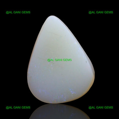 2.00 Cts Natural Doublet Opal Loose Gemstone Pear Cabochon 10x8x4 mm D-258