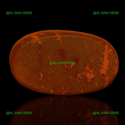 8.55 Cts Doublet Opal Gemstone Oval Cabochon Lab-Created 18x10x4 mm D-25