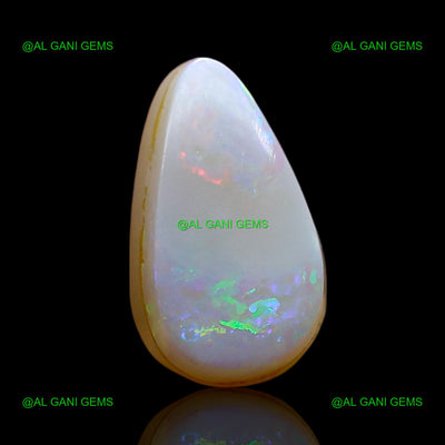 2.00 Cts Natural Doublet Opal Loose Gemstone Pear Cabochon 10x6x4 mm D-262