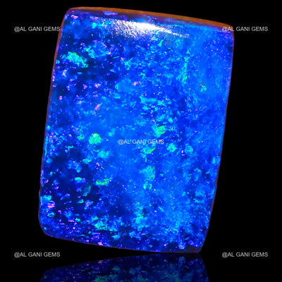 6.30 Cts Lab-Created Doublet Opal Gemstone Square Cabochon 12x9x4 mm D-31