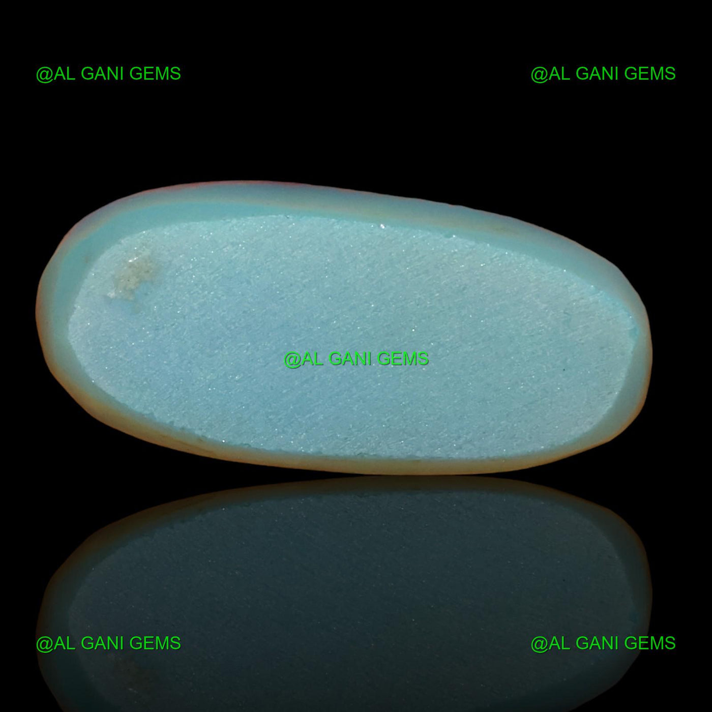 6.20 Cts Lab-Created Doublet Opal Loose Gemstone Oval Cabochon 18x8x5 mm D-35