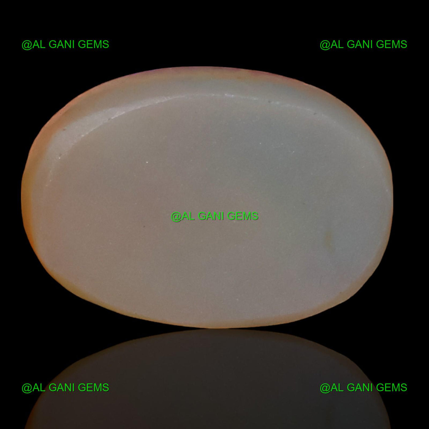 6.70 Cts Doublet Opal Gemstone Oval Cabochon Lab-Created 15x10x5 mm D-37