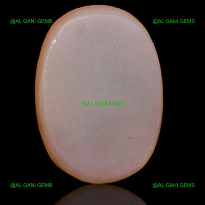 Lab-Created Doublet Opal Gemstone Oval Cabochon 4.10 Cts 14x10x3 mm D-47