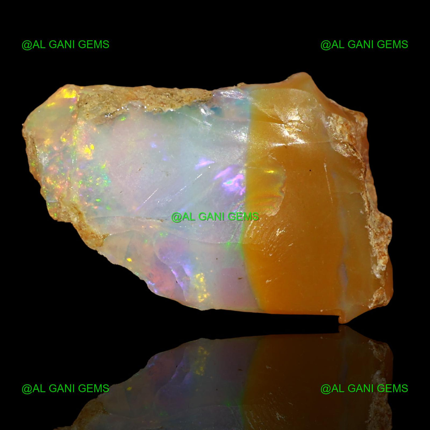 9.00 Cts Natural Fire Opal Loose Gemstone Fancy Rough 19x13x6 mm E-11