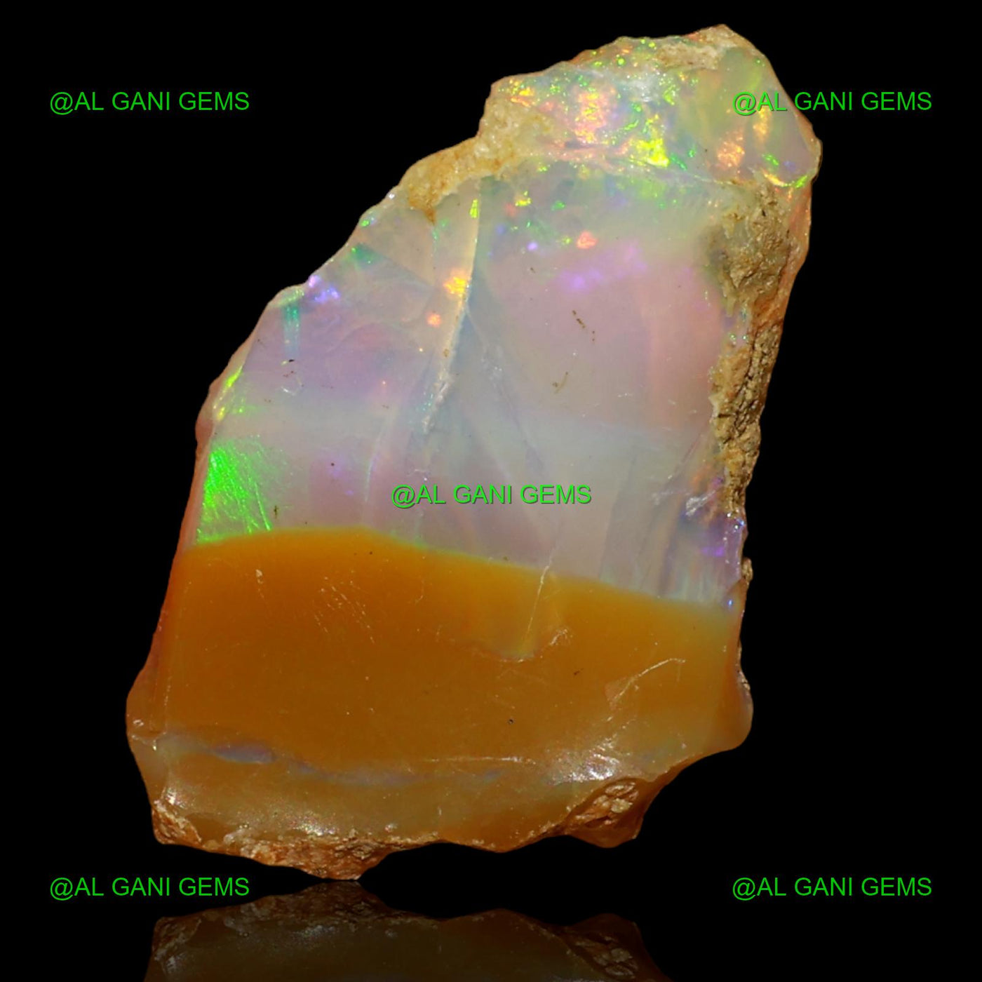 9.00 Cts Natural Fire Opal Loose Gemstone Fancy Rough 19x13x6 mm E-11