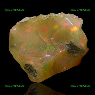 Natural Fire Opal Loose Gemstone Fancy Rough 6.00 Cts 15x12x9 mm E-147