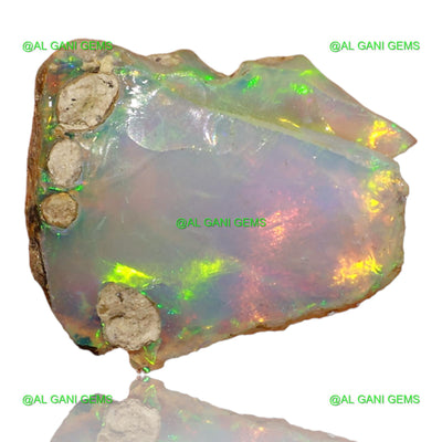 4.00 Cts Fire Opal Loose Gemstone Fancy Rough Natural 15x12x6 mm E-16