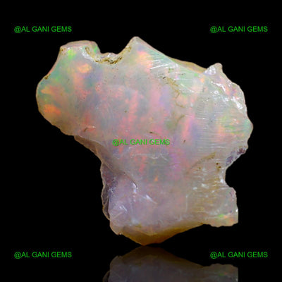 2.00 Cts Fire Opal Loose Gemstone Fancy Rough Natural 14x13x4 mm E-236