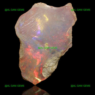 Natural Fire Opal Gemstone 3.00 Cts Loose Fancy Rough 19x14x4 mm E-34