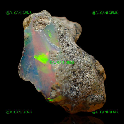 4.00 Cts Natural Fire Opal Fancy Rough Loose Gemstone 14x12x6 mm E-357