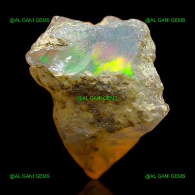 Natural Fire Opal Loose Gemstone Fancy Rough 4.00 Cts 14x10x9 mm E-386