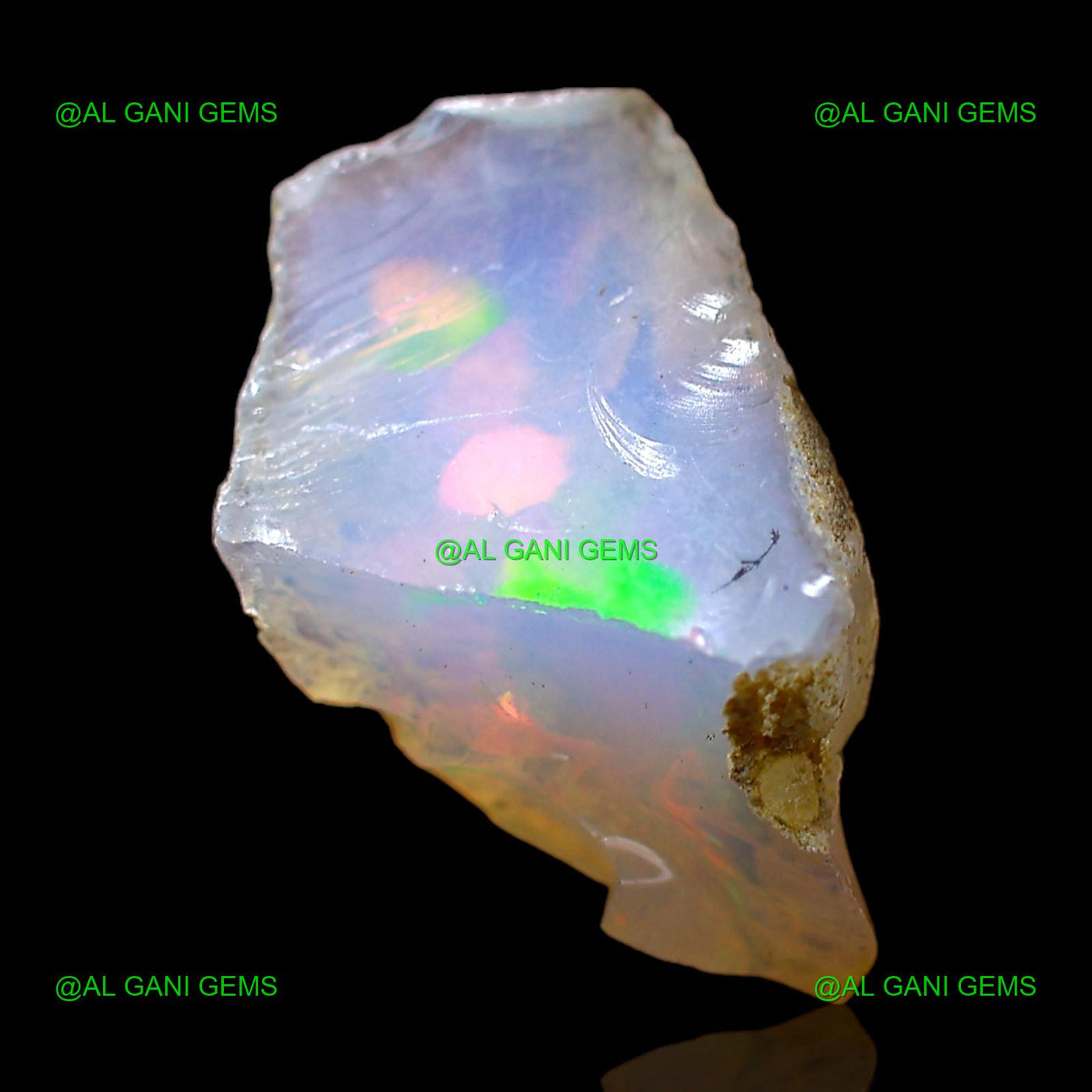 3.00 Cts Natural Fire Opal Loose Gemstone Fancy Rough 14x9x7 mm E-429