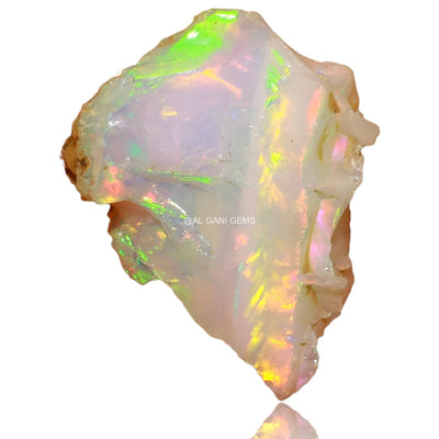 5.00 Cts Natural Fire Opal Loose Gemstone Fancy Rough 14x12x9 mm E-42