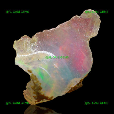 2.00 Cts Fire Opal Loose Gemstone Fancy Rough Natural 10x9x6 mm E-458