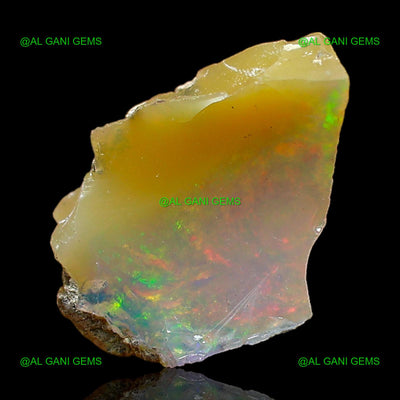 2.00 Cts Fire Opal Loose Gemstone Fancy Rough Natural 13x10x6 mm E-481