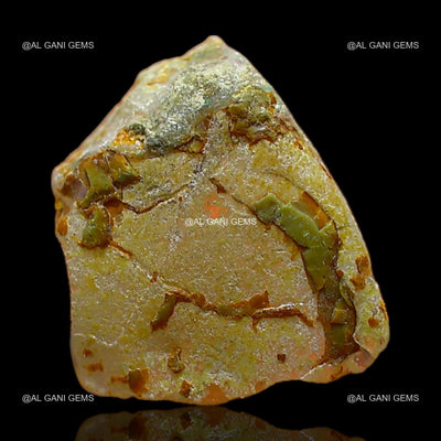 1.70 Cts Natural Fire Opal Loose Gemstone Fancy Rough 10x9x5 mm E-496