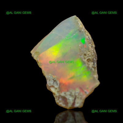 2.00 Cts Natural Fire Opal Loose Gemstone Fancy Rough 13x8x4 mm E-562