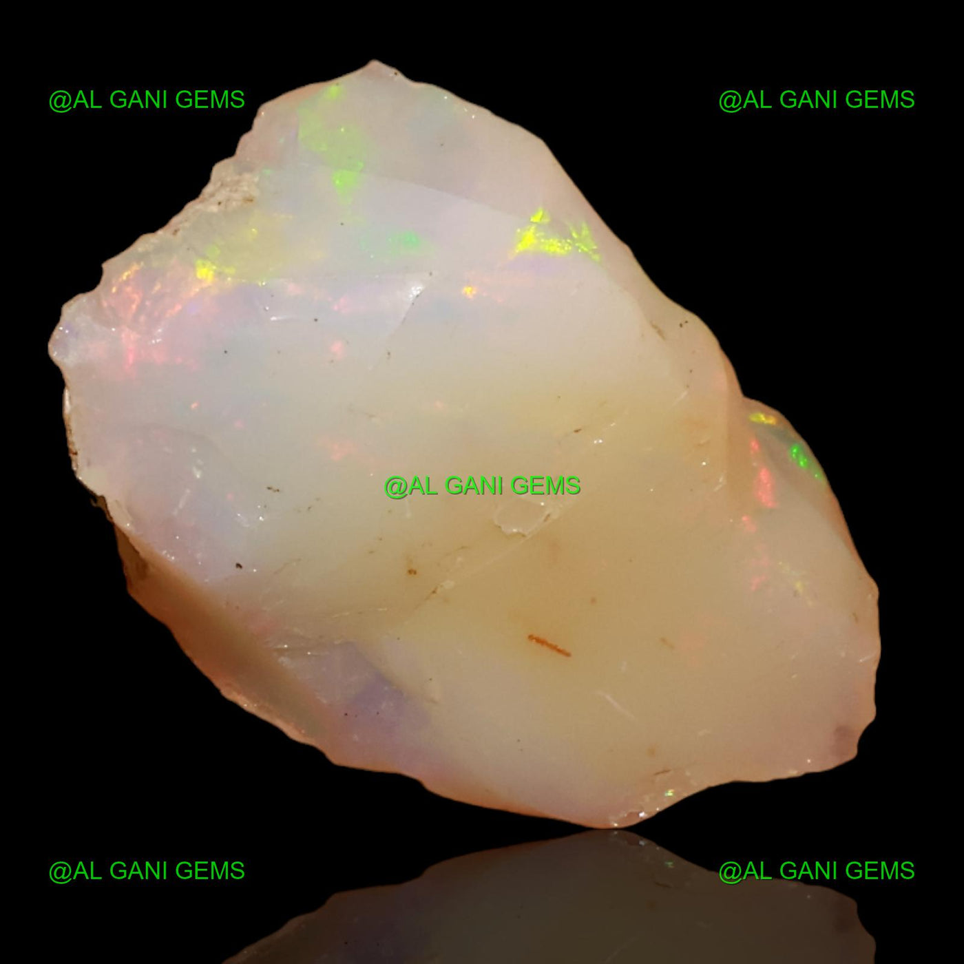 6.50 Cts Natural Fire Opal Fancy Rough Loose Gemstone 20x13x7 mm E-93