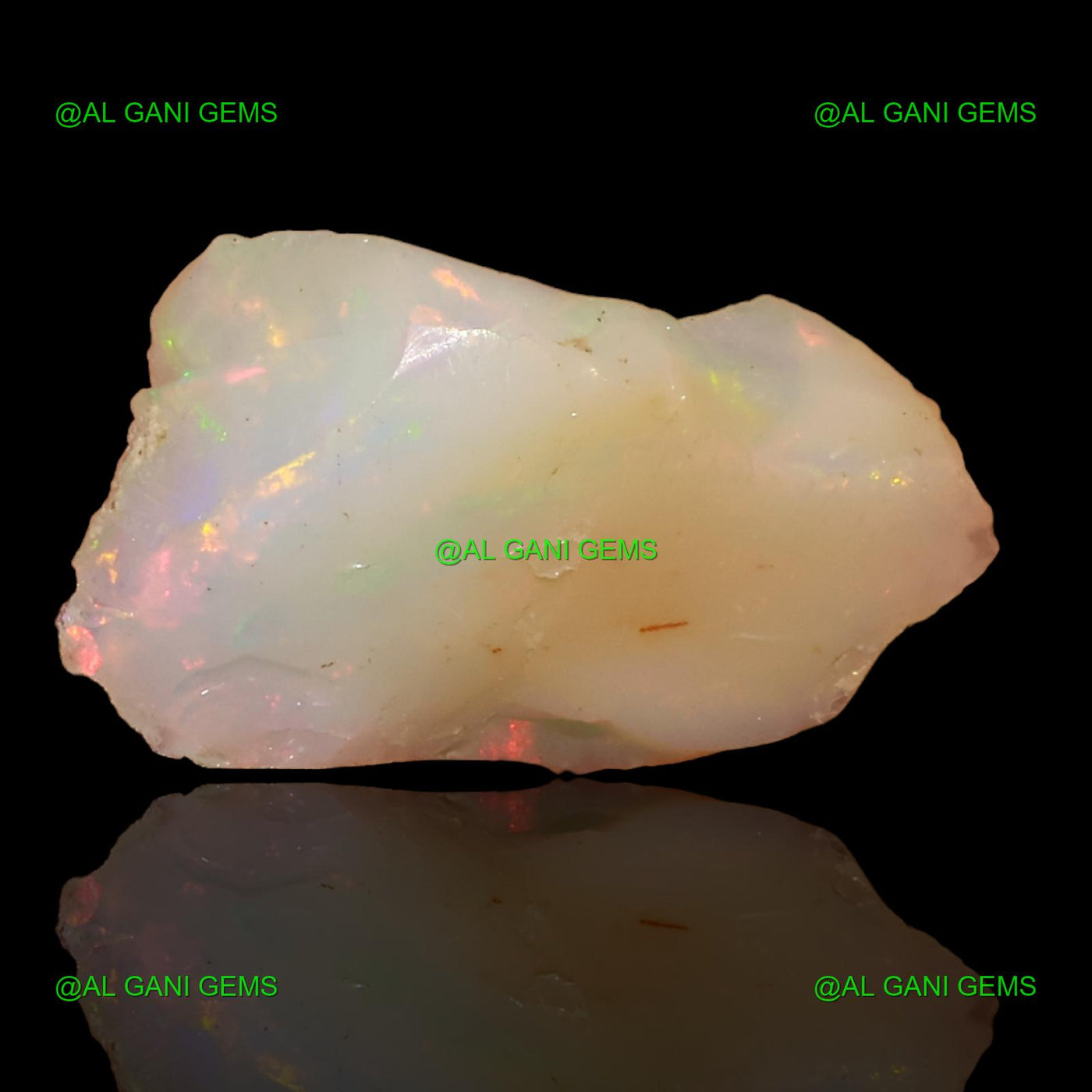 6.50 Cts Natural Fire Opal Fancy Rough Loose Gemstone 20x13x7 mm E-93