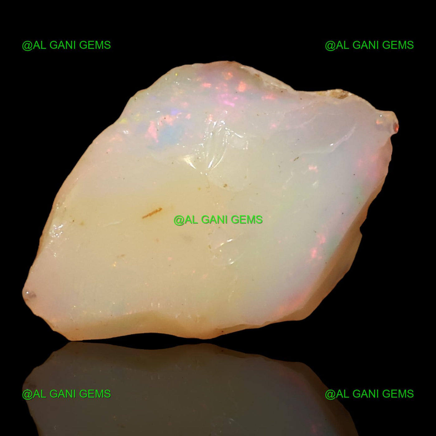 6.50 Cts Natural Fire Opal Fancy Rough Loose Gemstone 20x13x7 mm E-93