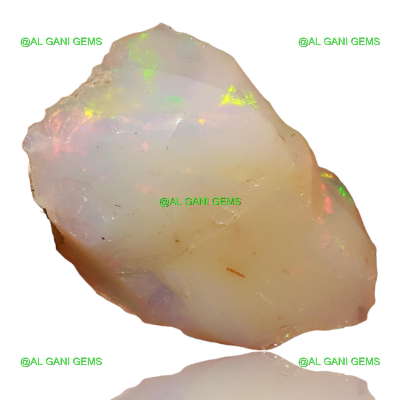 6.50 Cts Natural Fire Opal Fancy Rough Loose Gemstone 20x13x7 mm E-93