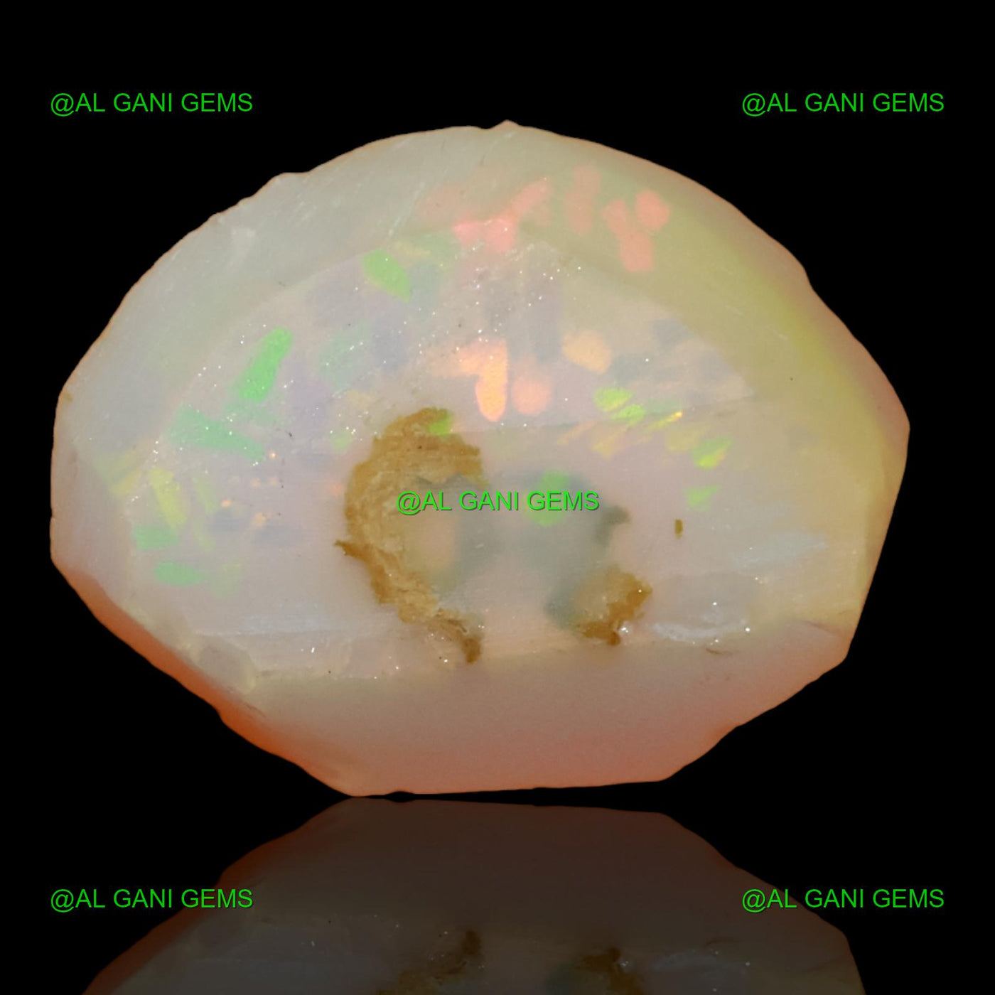 10.90 Cts Natural Fire Opal Loose Gemstone Fancy Rough 20x15x8 mm E-96