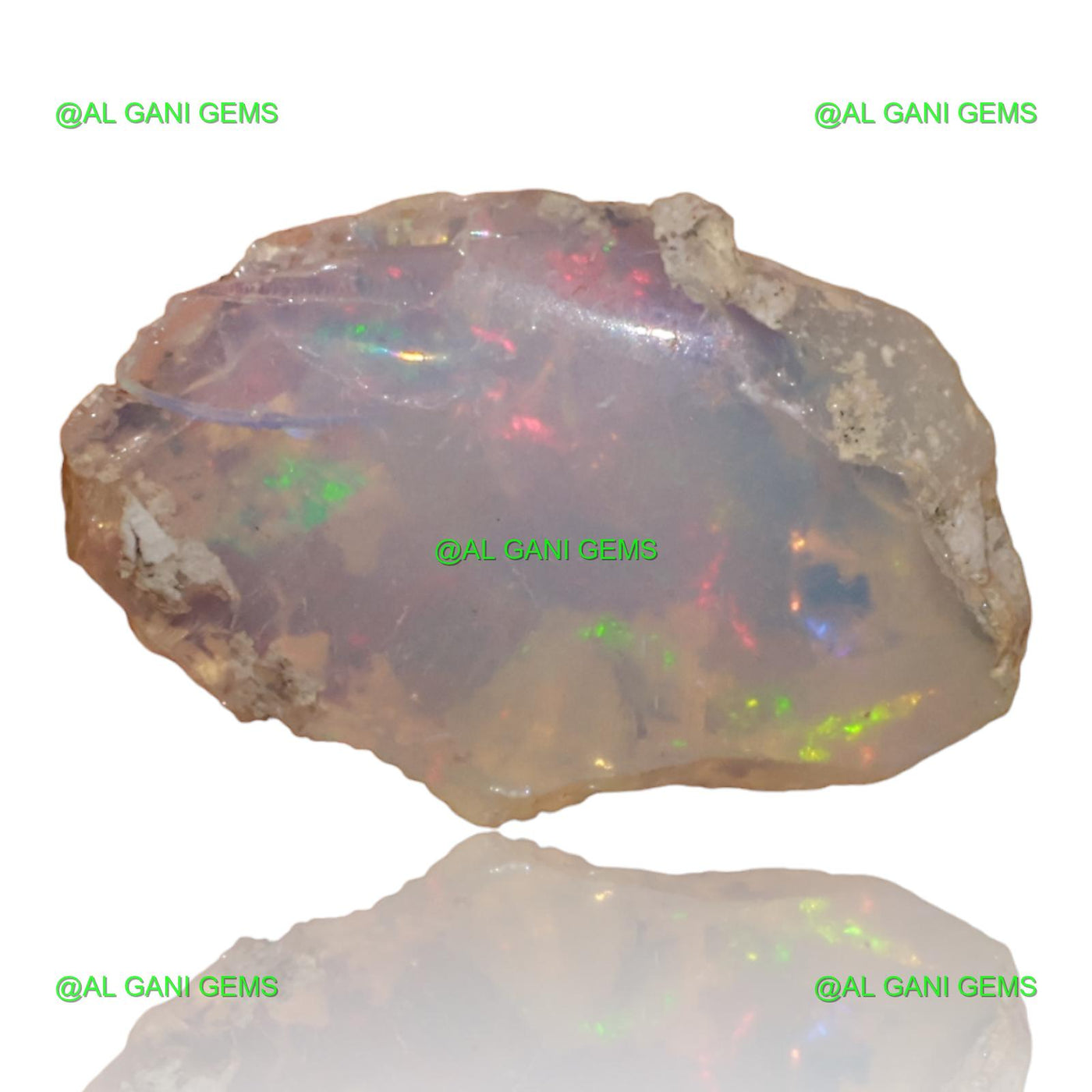 4.30 Cts Natural Fire Opal Loose Gemstone Fancy Rough 16x11x7 mm E-98