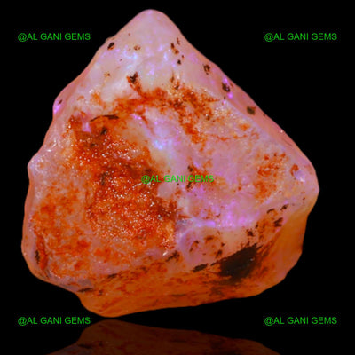 Natural Fire Opal Gemstone 7.50 Cts Loose Fancy Rough 15x14x7 mm R-179