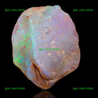 4.05 Cts Natural Fire Opal Loose Gemstone Fancy Rough 14x11x0 mm R-180