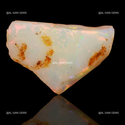 5.25 Cts Fire Opal Loose Gemstone Fancy Rough Natural 17x11x4 mm R-264