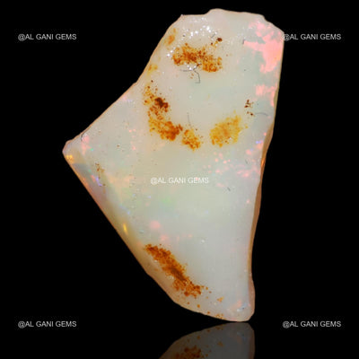 5.25 Cts Fire Opal Loose Gemstone Fancy Rough Natural 17x11x4 mm R-264