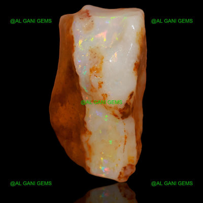 Natural Fire Opal Loose Gemstone Fancy Rough 5.40 Cts 17x9x6 mm R-315