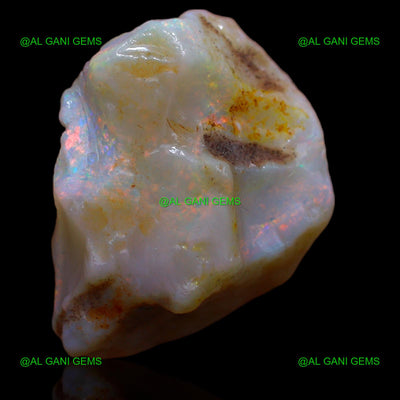 16.00 Cts Natural Fire Opal Loose Gemstone Fancy Rough 21x18x9 mm R-609