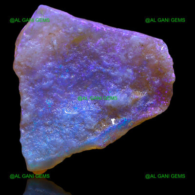 Natural Fire Opal Gemstone 10.00 Cts Loose Fancy Rough 22x21x4 mm R-610