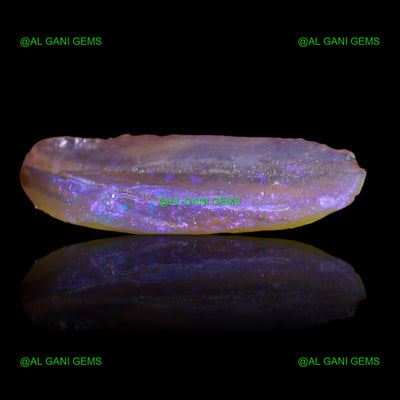 Natural Fire Opal Loose Gemstone Fancy Rough 12.00 Cts 35x13x5 mm R-613