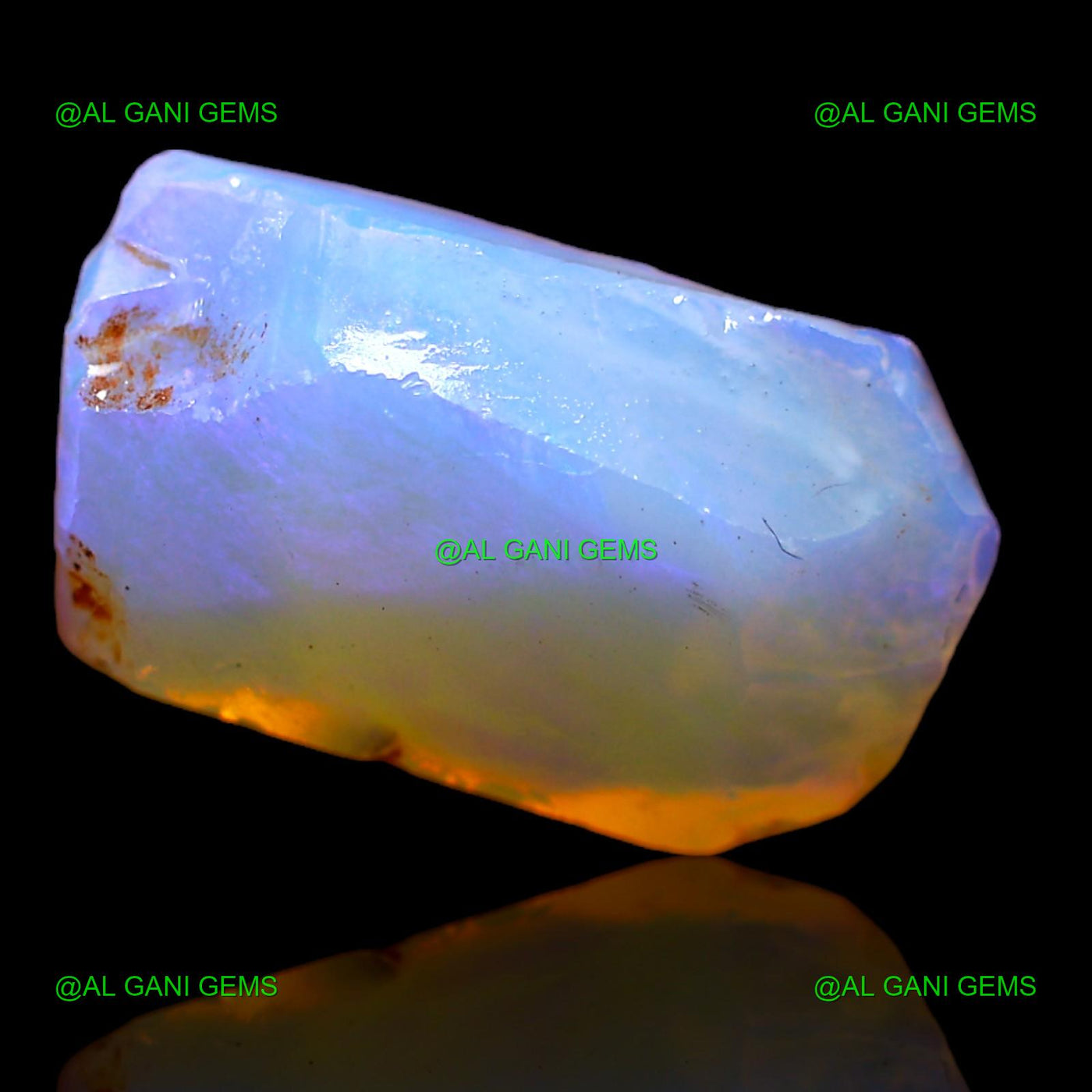 4.65 Cts Fire Opal Loose Gemstone Fancy Rough Natural 15x9x4 mm RA-204