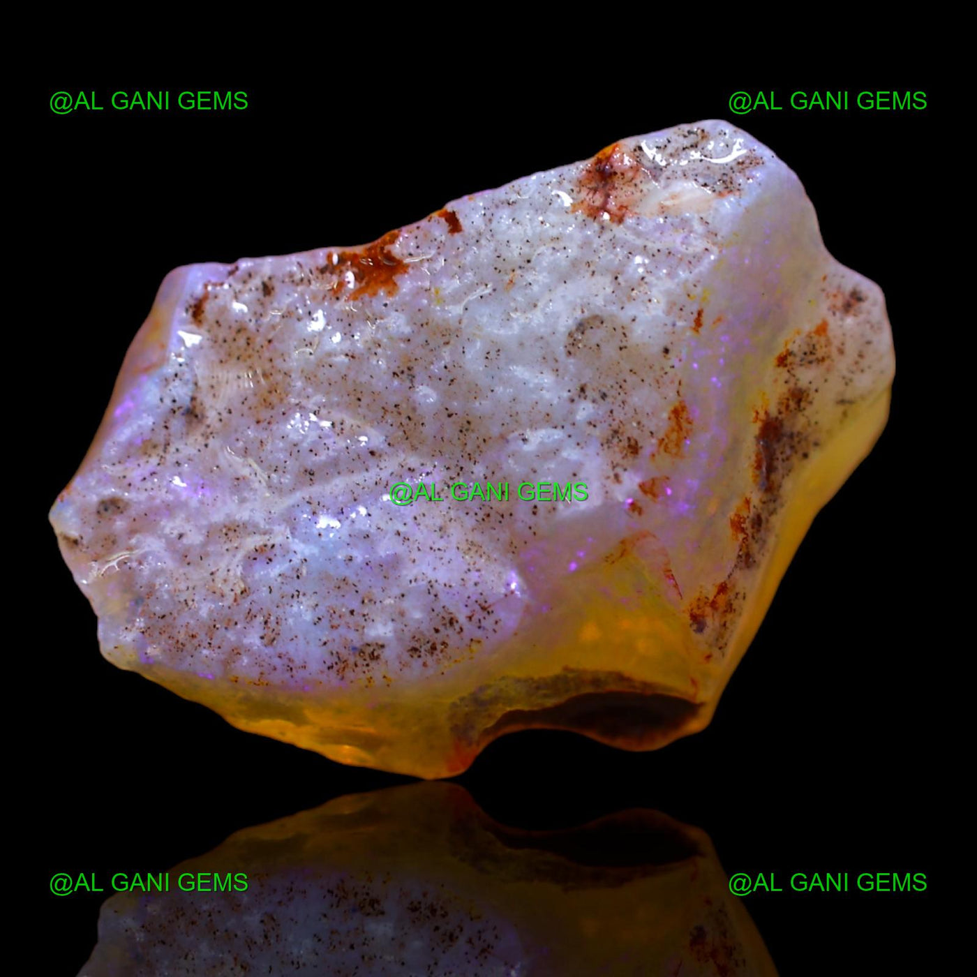 13.90 Cts Fire Opal Loose Gemstone Fancy Rough Natural 23x15x8 mm RA-310