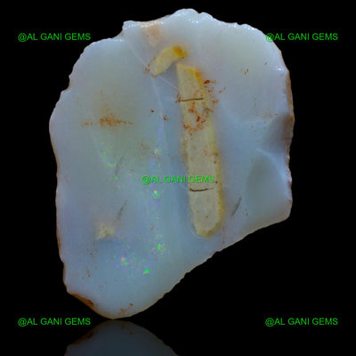 19.00 Cts Natural Fire Opal Loose Gemstone Fancy Rough 28x21x7 mm RA-444