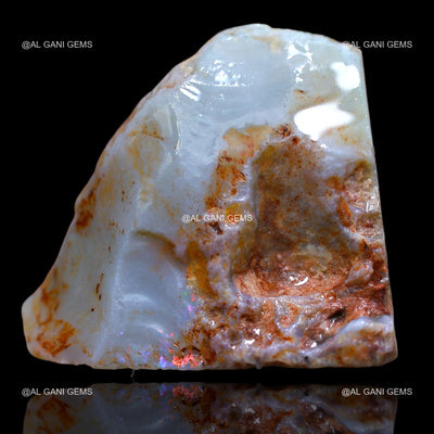 67.80 Cts Natural Fire Opal Loose Gemstone Fancy Rough 31x26x13 mm RA-578