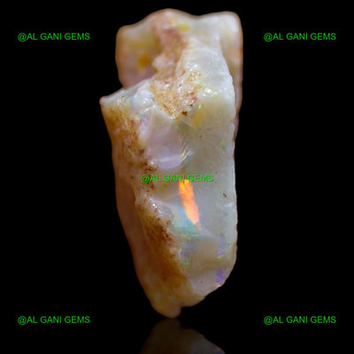 10.15 Cts Natural Fire Opal Loose Gemstone Fancy Rough 17x17x6 mm RA-720