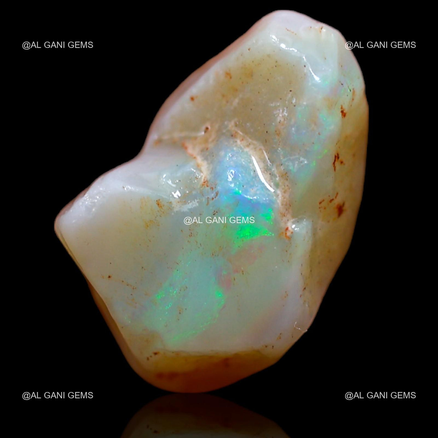 5.95 Cts Fire Opal Loose Gemstone Fancy Rough Natural 15x9x7 mm RA-759